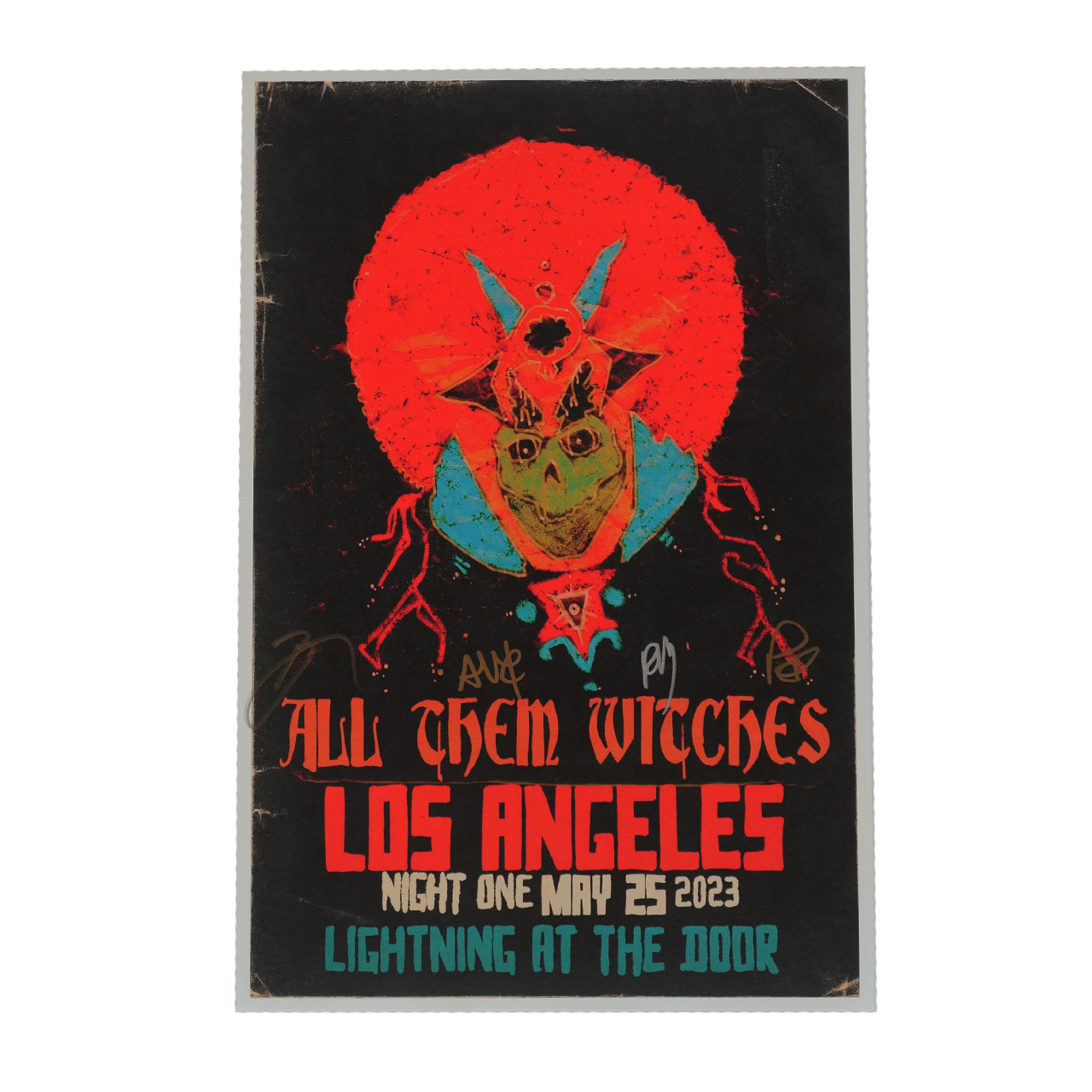Autographed - May 25th Los Angeles Poster