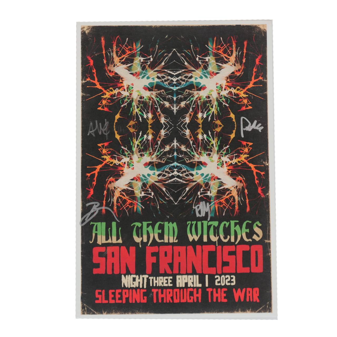Autographed - San Francisco Poster - April 1st