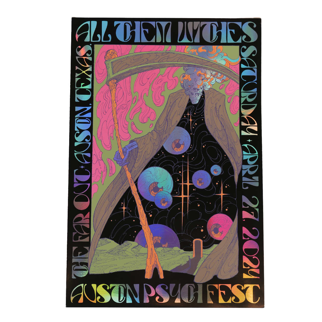 April 27th Austin, TX Poster - Foil