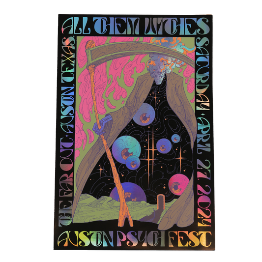 April 27th Austin, TX Poster - Foil