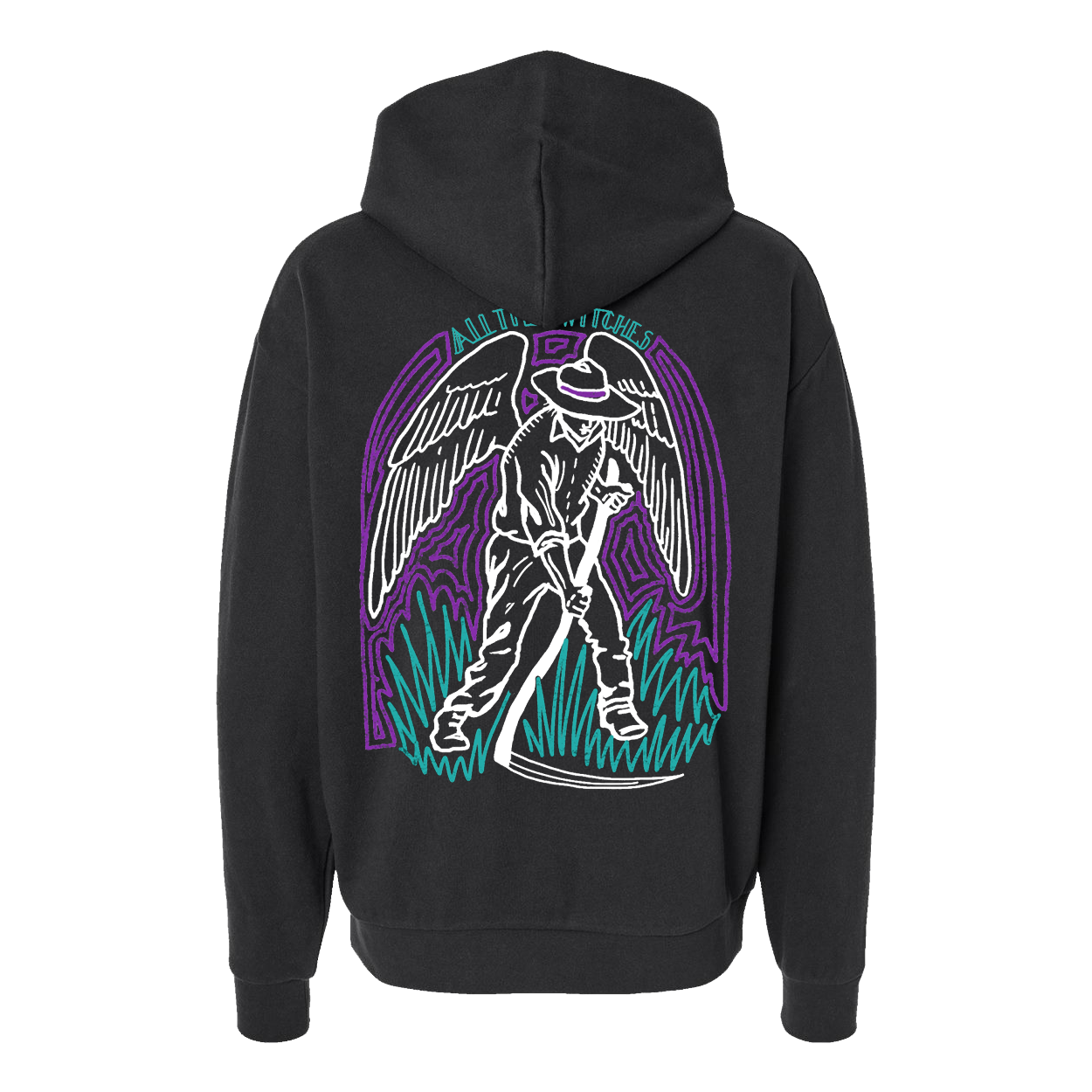 Reaper Black Hoodie