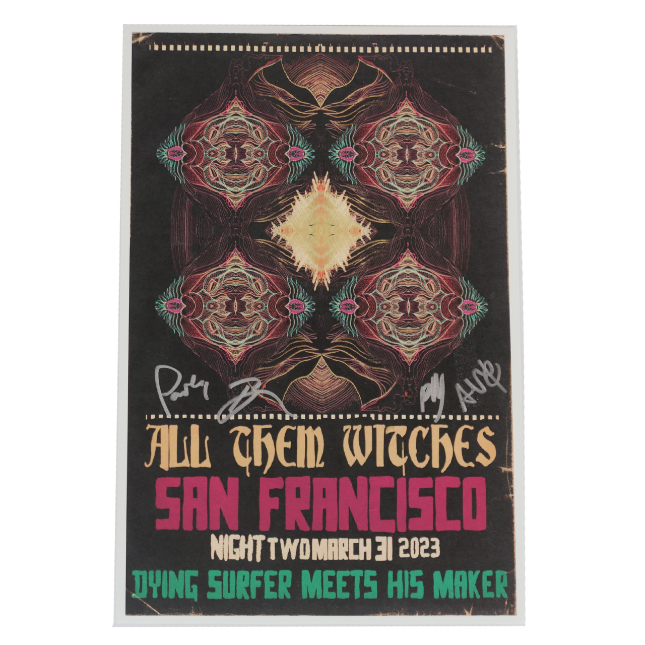 Autographed - San Francisco Poster - March 31st