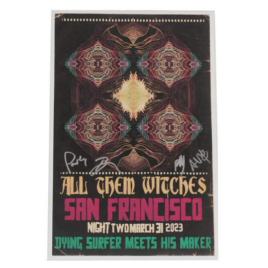 Autographed - San Francisco Poster - March 31st