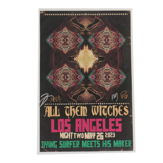 Autographed - May 26th Los Angeles Poster