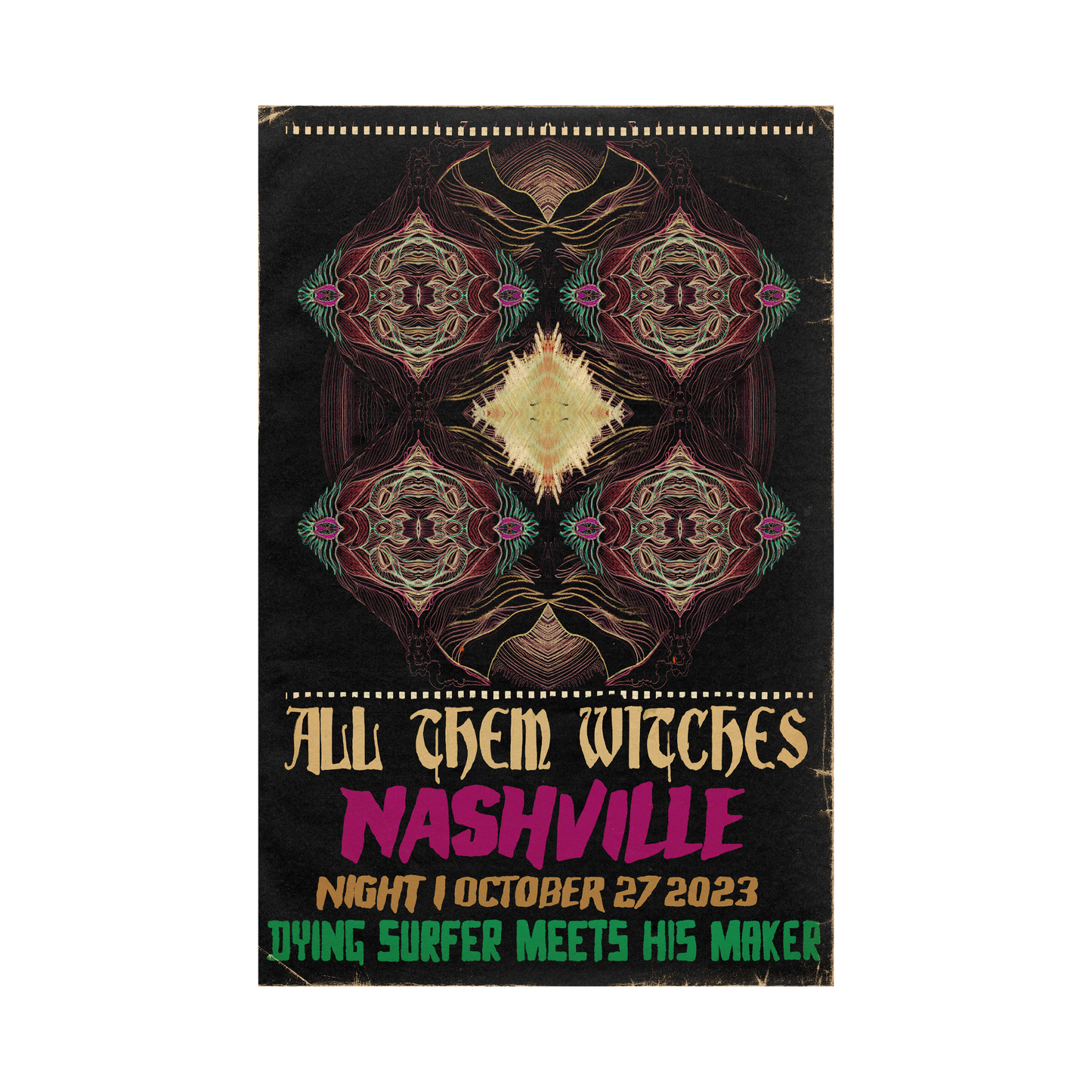 Poster - Ryman - October 27th - Dying Surfer Meets His Maker