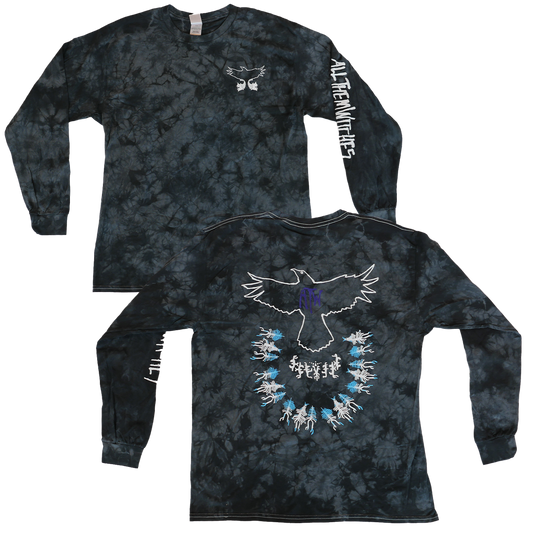 Black Tie Dye Longsleeve Tee