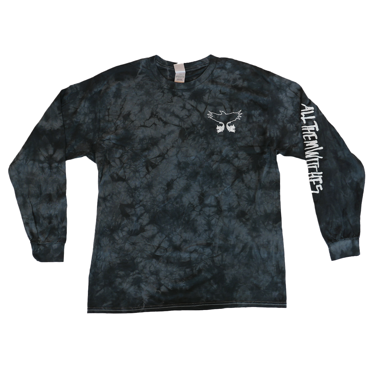 Black Tie Dye Longsleeve Tee